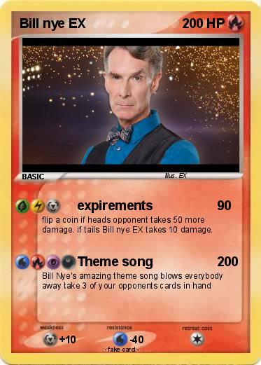 Pokemon Bill nye EX