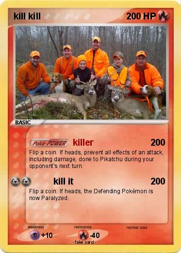 Pokemon kill kill