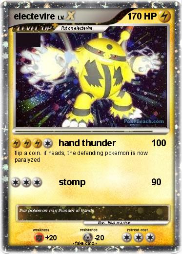 Pokemon electevire