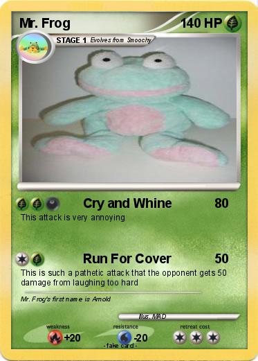 Pokemon Mr. Frog
