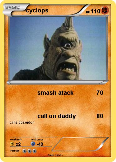 Pokemon cyclops