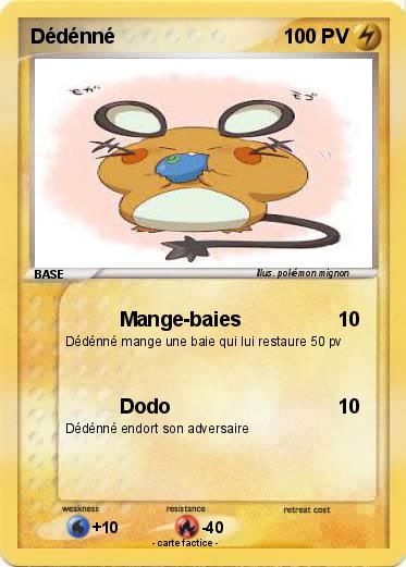 Pokemon Dédénné
