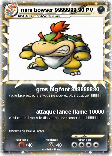 Pokemon mini bowser 9999999