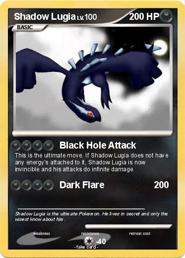 Pokemon Shadow Lugia