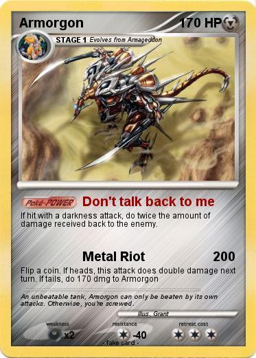 Pokemon Armorgon