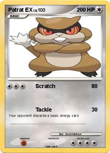 Pokemon Patrat EX