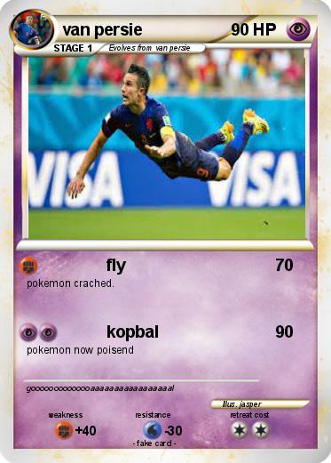 Pokemon van persie