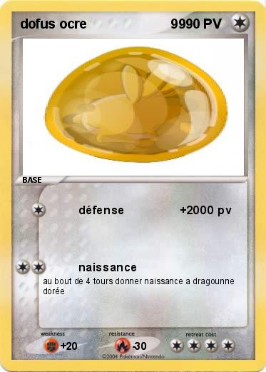 Pokemon dofus ocre                       99