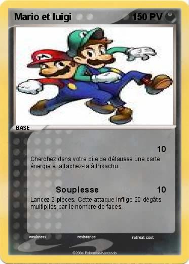 Pokemon Mario et luigi