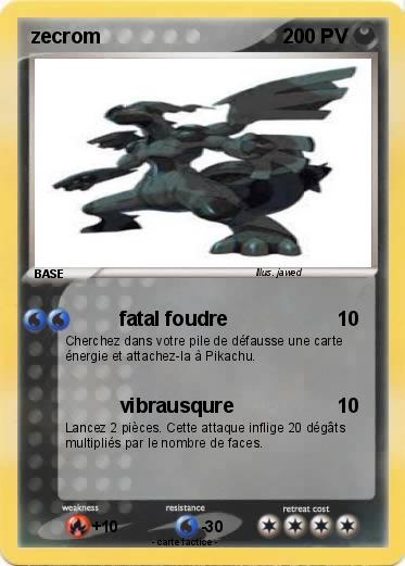 Pokemon zecrom