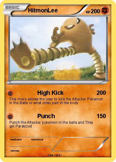 Pokemon HitmonLee