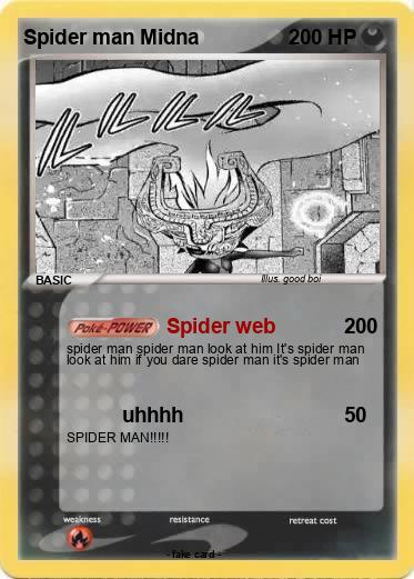 Pokemon Spider man Midna