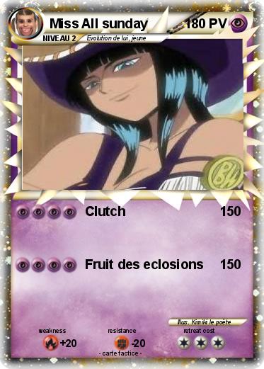 Pokemon Miss All sunday