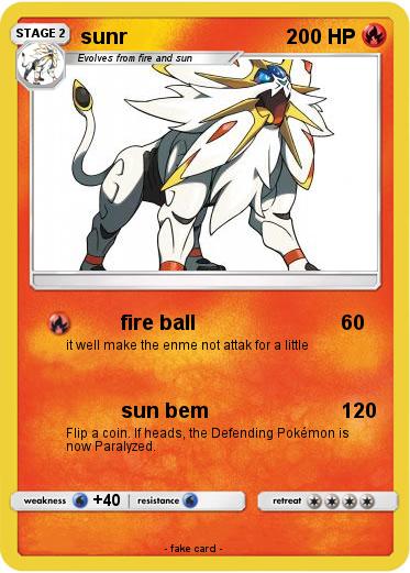 Pokemon sunr