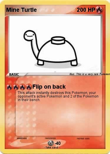 Pokemon Mine Turtle