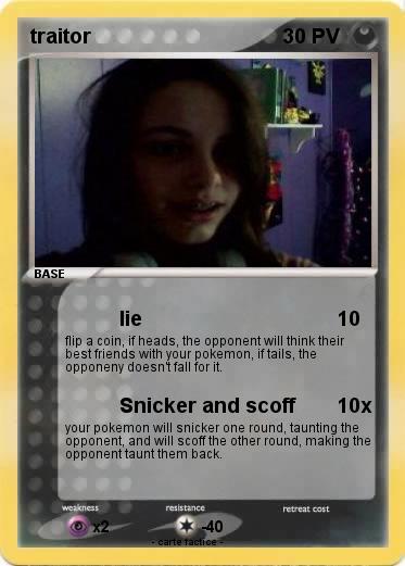 Pokemon traitor