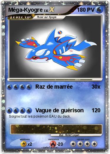 Pokemon Méga-Kyogre