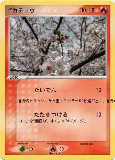 Pokemon ピカチュウ