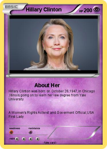 Pokemon Hillary Clinton