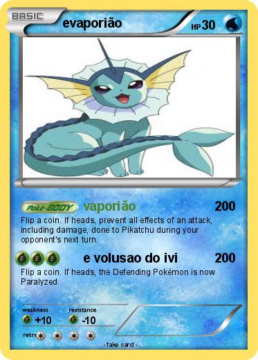 Pokemon evaporião