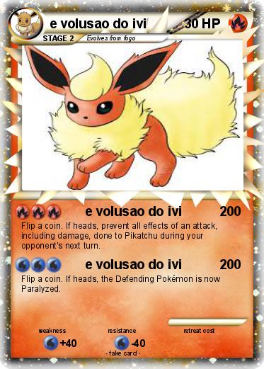 Pokemon e volusao do ivi