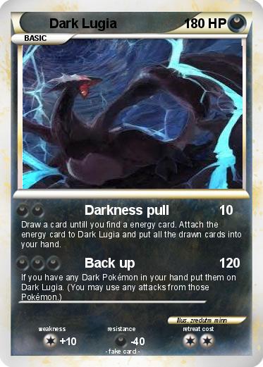 Pokemon Dark Lugia