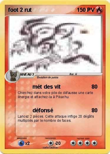 Pokemon foot 2 rut