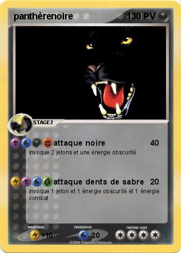Pokemon panthèrenoire