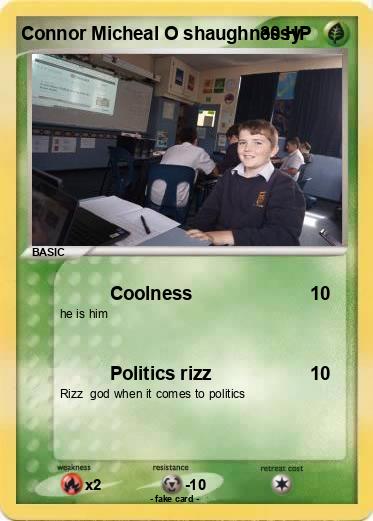Pokemon Connor Micheal O shaughnessy