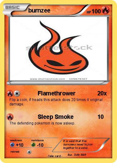 Pokemon burnzee