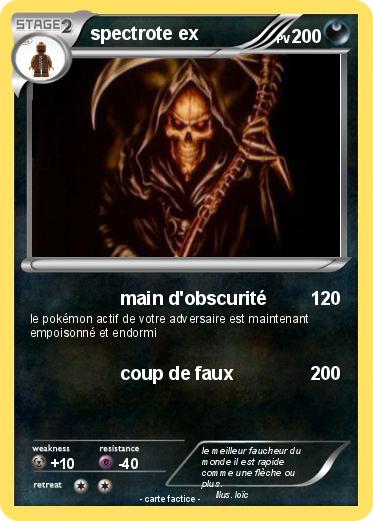 Pokemon spectrote ex