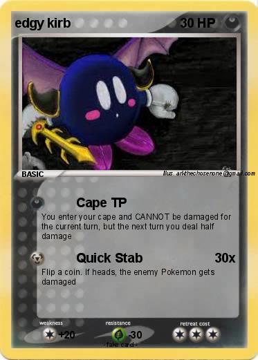 Pokemon edgy kirb