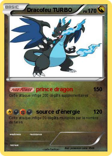 Pokemon Dracofeu TURBO