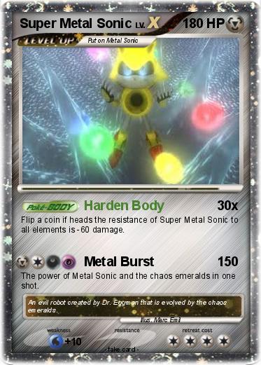 Pokemon Super Metal Sonic