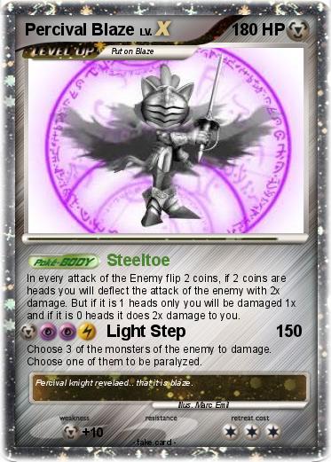 Pokemon Percival Blaze