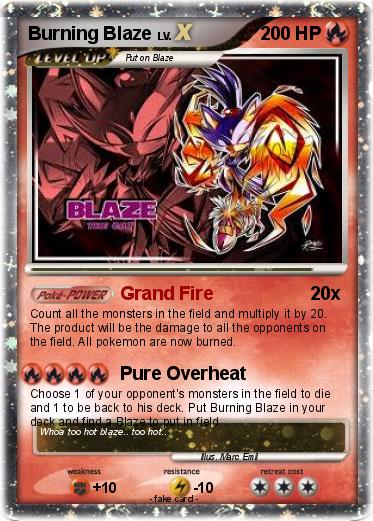 Pokemon Burning Blaze