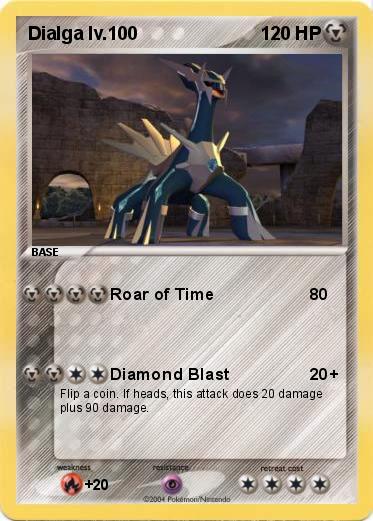 Pokemon Dialga lv.100