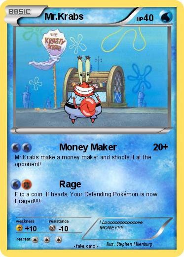 Pokemon Mr.Krabs