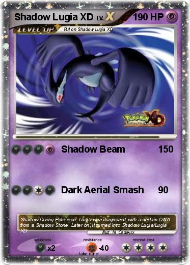 Pokemon Shadow Lugia XD