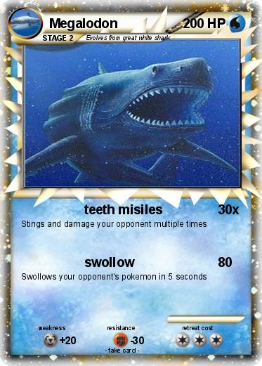 Pokemon Megalodon
