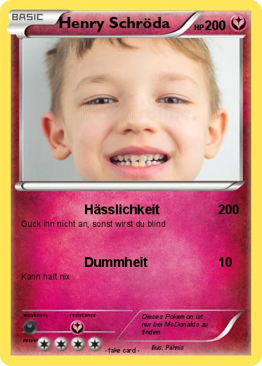 Pokemon Henry Schröda
