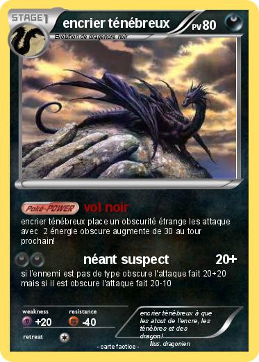 Pokemon encrier ténébreux