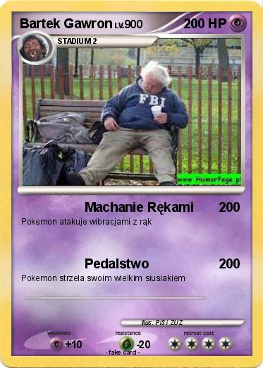 Pokemon Bartek Gawron