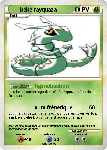 Pokemon bébé rayquaza