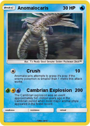 Pokemon Anomalocaris