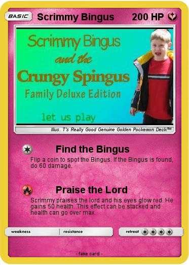 Pokemon Scrimmy Bingus