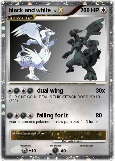 Pokemon black and white