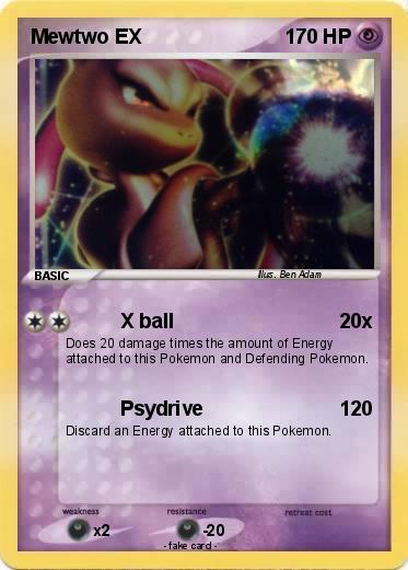 Pokemon Mewtwo EX