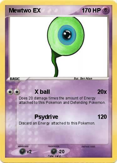 Pokemon Mewtwo EX