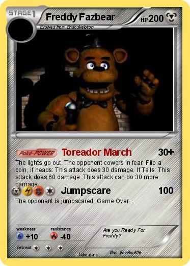 Pokemon Freddy Fazbear